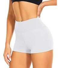 CAMPSNAIL Workout Biker Shorts Women - 3"/5"/8" High Waisted Tummy Control Spandex Booty Volleyball Shorts for Yoga Dance