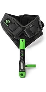 LWANO X1 Compound Bow Thumb Bow Release, 3&4 Finger Grip Adjustable Archery Release Aids