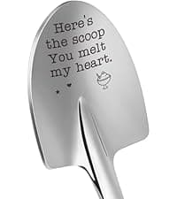 Wife Stocking Stuffers White Elephant Gifts, Romantic I Love You Gift for Her Valentines Mothers Day, Wifes Ice Cream Shovel Wife Gift from Husband, To My Wife Christmas Anniversary Birthday Gifts Her B0DY7GNQ58