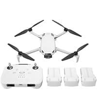 SKYROVER X1 Fly More Combo, Drone with Camera 4K for Adults, 8K Photo, Under 249g, 50000ft Transmission, 96-Min Flight Time with 3 Batteries