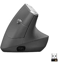 Logitech MX Anywhere 2S Bluetooth Edition Compact Wireless Mouse, No USB Receiver - Use On Any Surface, Hyper-Fast Scrolling, Rechargeable, Control Up to 3 Apple Mac and Windows Computers and Laptops