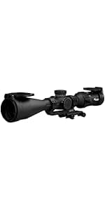 SIG SAUER Tango-SPR 4-16x44mm 30mm Tube Second Focal Plane/SFP/F2 Shockproof Waterproof Fogproof Tactical Riflescope | MOA BDC-1 Reticle, SPR Scope Mount, Flip-Back Caps Included, SOTS44000