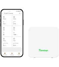 Temtop CO2 Monitor Indoor air Quality Monitor Portable CO2 Meter, CO2, Temperature, Humidity Home, Office or School