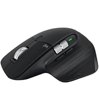 Logitech MX Anywhere 2S Bluetooth Edition Compact Wireless Mouse, No USB Receiver - Use On Any Surface, Hyper-Fast Scrolling, Rechargeable, Control Up to 3 Apple Mac and Windows Computers and Laptops