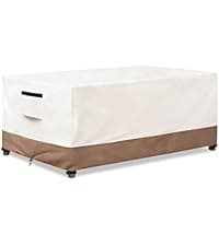 Patio Chair Covers Waterproof Heavy Duty Patio Furniture Covers, 33W x 35D x 36H Inches Swivel Outdoor Chair Cover 2 Pack (Beige)