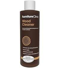 Furniture Clinic Wood Stain | Dark Oak | Water Based | Fast Drying, Low Odor, & Non-Toxic | for Indoor & Outdoor Furniture and More | Multiple Finishes | (8.5oz / 250ml)