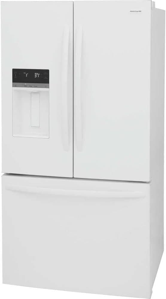 Frigidaire FRFS2823A 36 Inch Wide 27.8 Cu. Ft. French Door Refrigerator with External Ice and Water Dispenser - White
