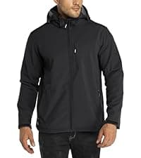 Outdoor Ventures Men's Rain Jacket Waterproof Lightweight Packable Rain Pullover for Hiking Golf Running