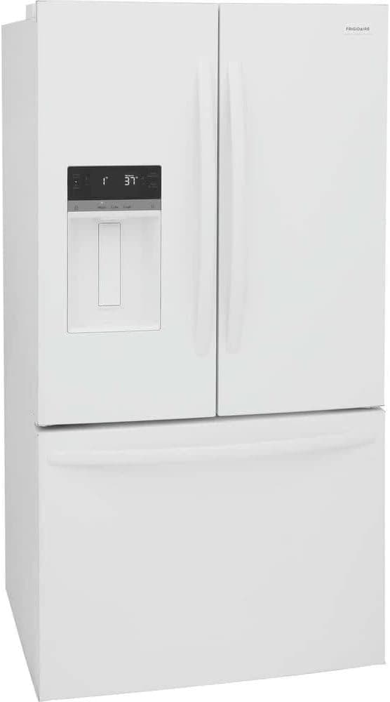 Frigidaire FRFS2823A 36 Inch Wide 27.8 Cu. Ft. French Door Refrigerator with External Ice and Water Dispenser - White