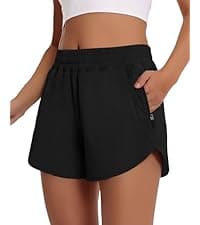 CAMPSNAIL Workout Biker Shorts Women - 3"/5"/8" High Waisted Tummy Control Spandex Booty Volleyball Shorts for Yoga Dance