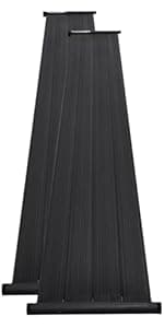 SunSplasher SP-212 (2) 2ft x 12ft Solar Heater Panels (48 sq. ft.) for Above Ground and Inground Pools