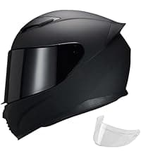 Full Face Motorcycle Helmet WS-607 DOT Approved Motorbike Racing Street Bike Helmets for Adults with Visor