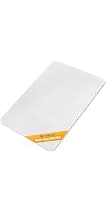 Office Chair Mat for Carpeted Floors, Desk Mats 48"X30" for Rolling Desk on Low Pile Carpets, Small Computer Gaming Plastic Floor Mats for Office Chair on Carpet, Easy Glide Without Curling