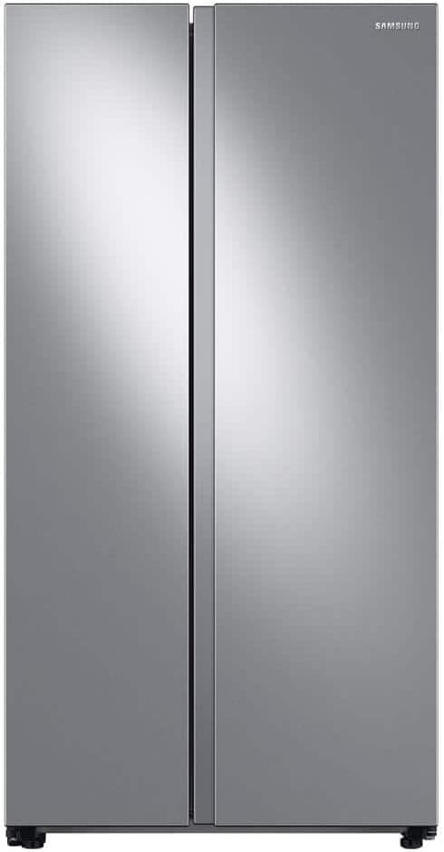 Samsung 28 cu. ft. Smart Side-by-Side Refrigerator with Large Capacity, Stainless Steel, RS28A500ASR/AA