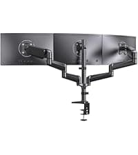 ErGear Single Monitor Arm, Fully Adjustable Monitor Mount for 13–34 Inch Screens, Fast Install Computer Monitor Stand with Tool-Free VESA Mount, Cable Management, Holds 19.8 lbs, Max VESA 100x100mm