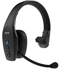 96% noise canceling headset for truck drivers; padded comfort, 24 hr talk time BlueParrott B450-XT Bluetooth Headset B087R97MM2