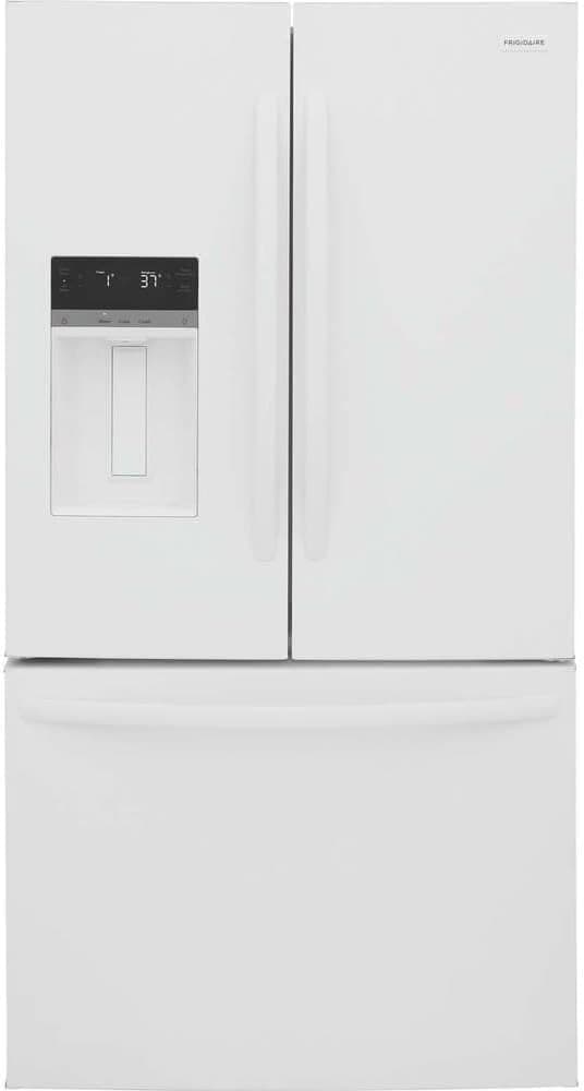 Frigidaire FRFS2823A 36 Inch Wide 27.8 Cu. Ft. French Door Refrigerator with External Ice and Water Dispenser - White