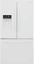 Frigidaire FRFS2823A 36 Inch Wide 27.8 Cu. Ft. French Door Refrigerator with External Ice and Water Dispenser - White