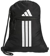 adidas Alliance Sackpack – Drawstring Backpack for Sports, Small Gym Bag