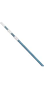 POOLWHALE Pool Skimmer Net Rake, Aluminum Frame Deep Nylon Net, Ultra Fine Mesh Pool Nets for Cleaning Leaves, Debris & Swimming Pools Skimming