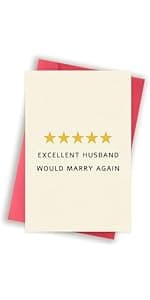 Funny Birthday Card for Wife from Husband, Best Gift for My Wife Birthday, Happy Wife Birthday Gift Ideas for Her, Sweet Birthday Card for Women Her Girlfriend B0DDBDZVLZ