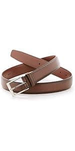 Perry Ellis Men's Portfolio Braided Leather Belt