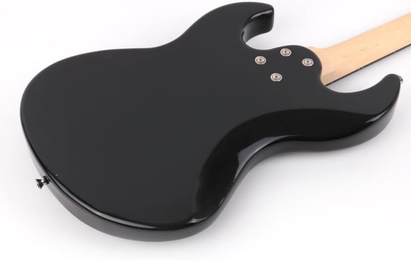 Demusea Short Scale 36 Inch 3/4 Electric Mini Guitar Black Color For Beginner Starter Travel Portable Practic With Gig Bag And Strap Phoenix Body Maple Neck SSS Pickups