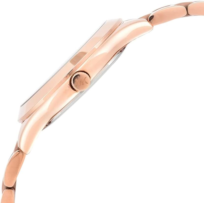 Michael Kors Slim Runway Women's Watch, Stainless Steel Bracelet Watch for Women