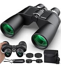 20x52 Binoculars for Adults High Powered - HD Large View Binoculars with Low Light Vision - Professional Binocular for Bird Watching Hunting Travel Cruise Outdoor Sports - Gifts for Women