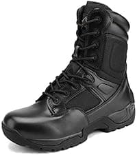 NORTIV 8 Men's Waterproof Lightweight Military Tactical Work Boots Outdoor Hiking Combat Motorcycle Boots