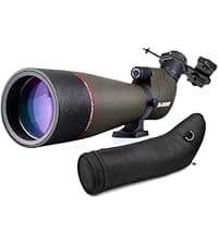 SVBONY SV28 Spotting Scopes with Tripod, Angled 25-75x70mm Spotter Scope with Phone Adapter, Waterproof Fogproof Spotting Scope for Bird Watching, Target Shooting, Wildlife Viewing