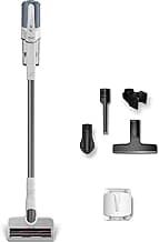 Miele Duoflex Vacuum Cleaner, Cordless and Bagless Multi-Use Flexible Stick Vacuum with Attachable MultiFloor Brush, in Brilliant White / Space Grey / Nordic Blue