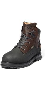 Timberland PRO mens Direct Attach 6 Inch Steel Safety Toe Insulated Waterproof Industrial Work Boot