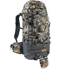 SPIKA Hunting Backpacks for Men, Meat Hauler Frame Pack with Rifle Holder, 40L/80L Extendable + Capacity for Bow Rifle Gun