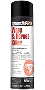 Spectracide Wasp & Hornet Killer Aerosol Kills Wasps, Hornets And Yellow Jackets On Contact & Eliminates The Nest, 12 Pack