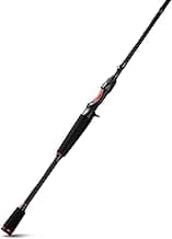 Piscifun Torrent Fishing Rod, IM6 Carbon Baitcaster Rod & Spinning Rod, High Sensitive Lightweight Casting Rod & Spinning Fishing Rod, Zirconium Oxide Rings, 2 Pieces Baitcast Rod & Spin Rod