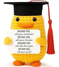 MBL Christmas Stocking Stuffers for Women - Emotional Positive Inspirational Support Small Funny Gag Crochet Duck Pickle Birthday Xmas for Men for Coworker Boss Colleges Her Him Friend