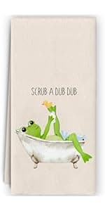 World's Best Dog Aunt Kitchen Towels, Aunt Gifts, Dog Gifts, Aunt Hand Towels Dish Towels for Bathroom Kitchen 16x24 Inch
