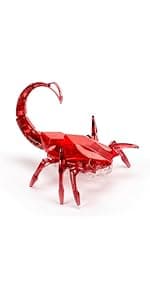 HEX BOTS Glow-in-The-Dark Gecko with Official Wall Climber Technology, Rechargeable Remote Control Robot Kids Toys, Prank Toys for Boys & Girls Ages 4 & Up