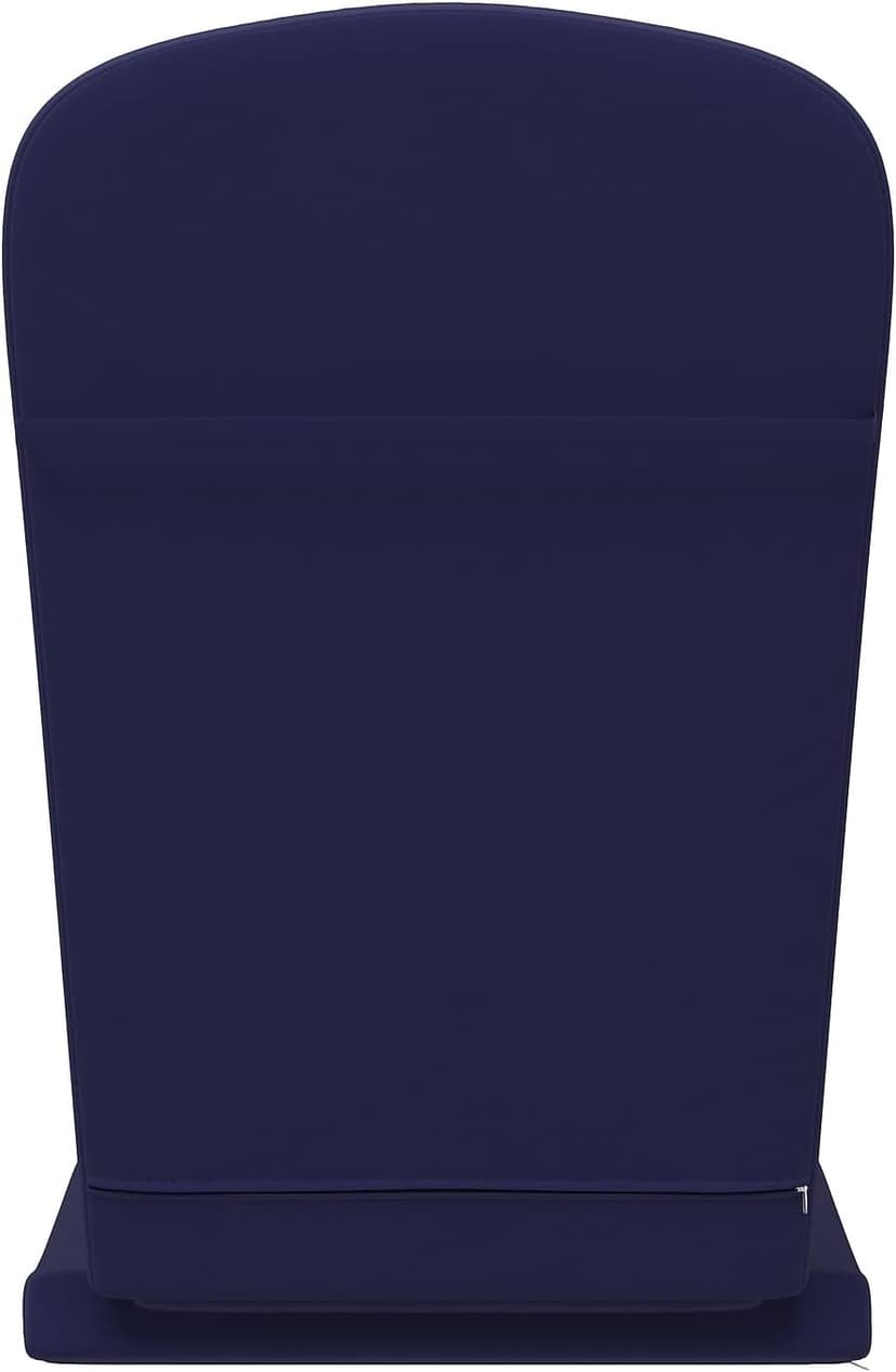 Flash Furniture Charlestown Set of 2 Adirondack Chair Cushions - Blue Fabric Cushions - 2" Thick Padding - Indoor/Outdoor - Patio Chair Replacement Cushions