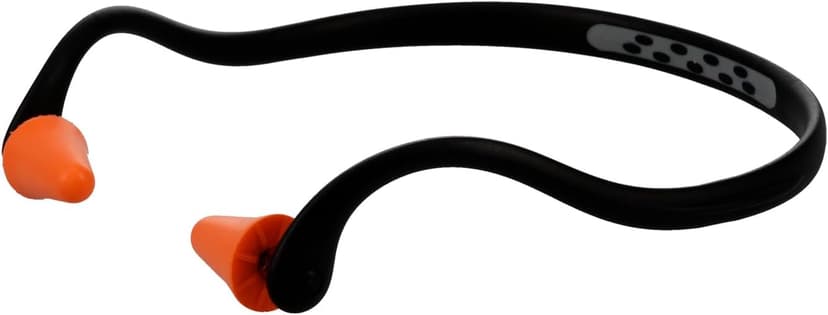 Walker's Pro-Tek Earplug Band 25dB NRR Passive Hearing Protection Shooting Hunting Soft Adaptable Foam Plugs w/Comfortable Neckband, Extra Pair of Ear Tips Included