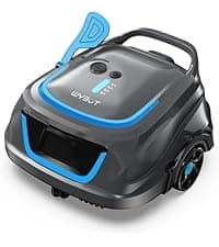 WYBOT C1 Cordless Robotic Pool Cleaner, 4-in-1 Pool Vacuum for Inground Pools & Above Ground Pool Up to 150 Mins Runtime, Power Suction with Smart Navigation & APP Control (Lake Green)