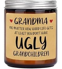 Niyewsor 50th Birthday Gifts for Her Him, Fifty Birthday Candle, 1975 50th Birthday Decorations for Women Men, 50 Year Old Bday Gifts for Friend, Sister, Mom, Dad, Handmade, 7oz