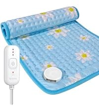 Comfytemp Heating Pad for Neck and Shoulders and Back, 2.6lb Weighted Electric Heat Pad for Pain Relief, Large FSA Eligible Heated Wrap, 9 Heat Settings, 11 Auto-Off, Gifts for Women Men Mom Dad