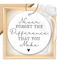 ZAGKOO Teacher Ornament - Christmas Teacher Gifts for Women, Men - First Day Ideas for New Teachers, Daycare, Preschool, Kindergarten - Thank You Appreciation Keepsake, Retirement, End of Year