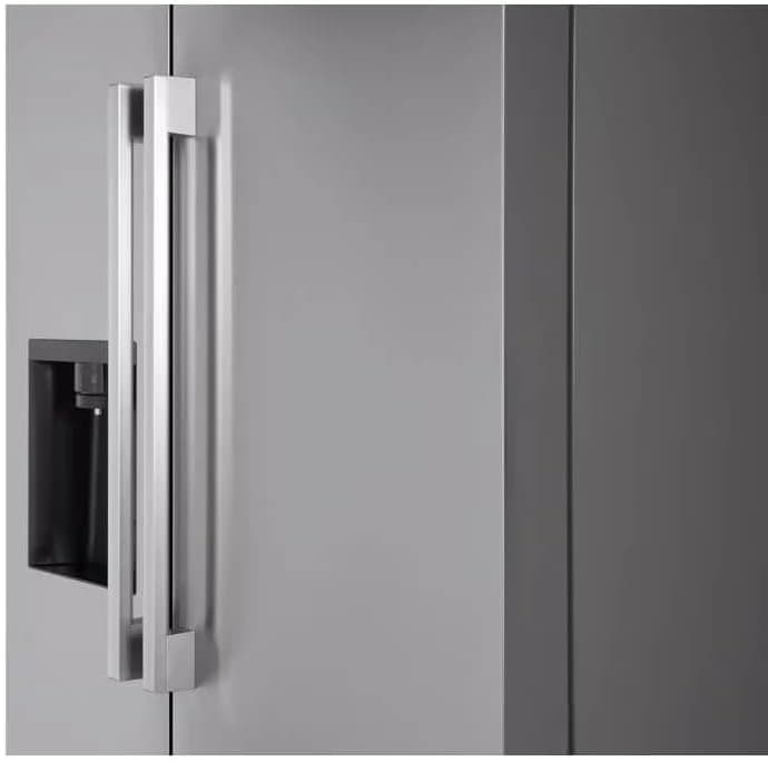 LG 27 cu. ft. Side-by-Side Standard Depth Slim in Door Ice and Water Dispenser in PrintProof Stainless Steel Wi-Fi Enabled LS27T3230S