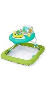 Bright Starts 3-in-1 SuperSeat Playful Paradise, Baby Activity Seat with Toys, Snacking Tray, Booster Seat, BPA Free Tray, Unisex, 6 Months +