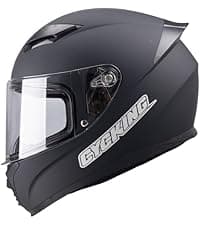 Modular Motorcycle Helmet, Flip Up Full Face Helmet with Dual Visor & Smoked Sunshield, DOT Approved Street Bike Helmet for Men & Women, Quick Release Buckle, Removable Washable Liner