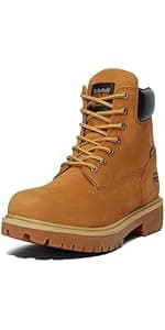 Timberland PRO mens Direct Attach 6 Inch Steel Safety Toe Insulated Waterproof Industrial Work Boot