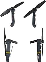 RC Quadcopter Spare Parts Axis Drone Arms with Propellers FPV Racing Drone Arms Comaptible with E58/L800/JY019/S168 RC Hobby, 4pcs Included